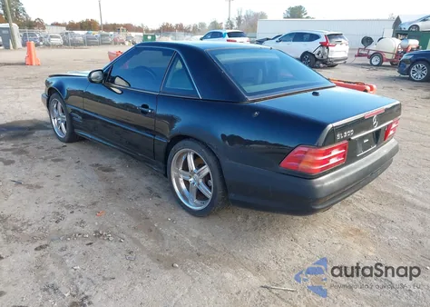 2002 Mercedes-Benz Sl 500 from USA, damaged, VIN WDBFA68F02F204928